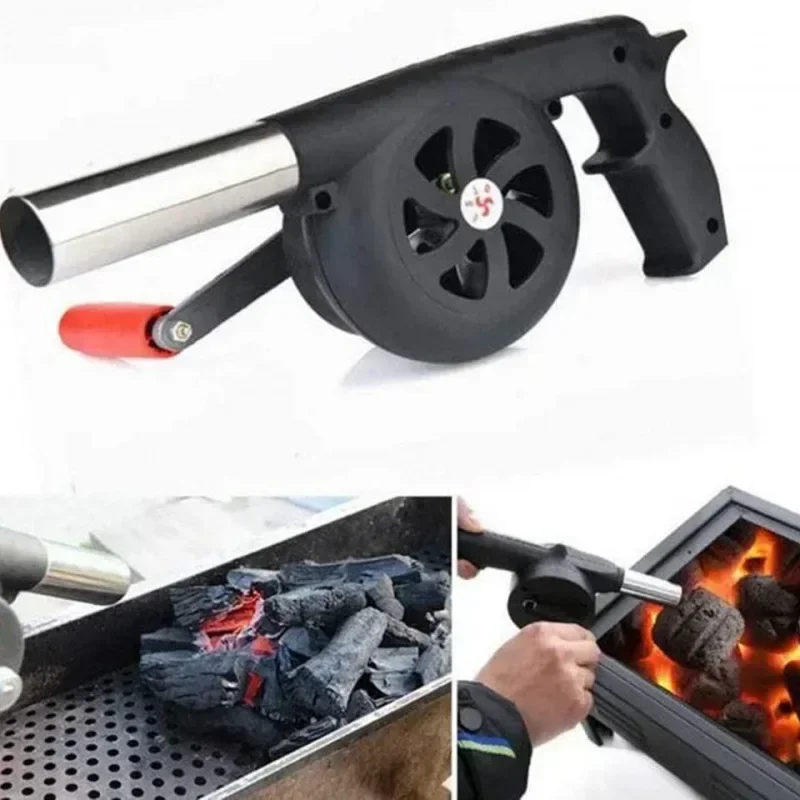 Outdoor Camping Ventilator - Outdoor Portable Hand Blower Household Barbecue