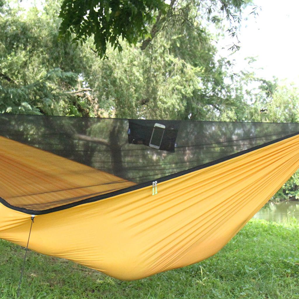 Camping Hammock - Hammock Hanging Mesh Pouch Multi Pocket