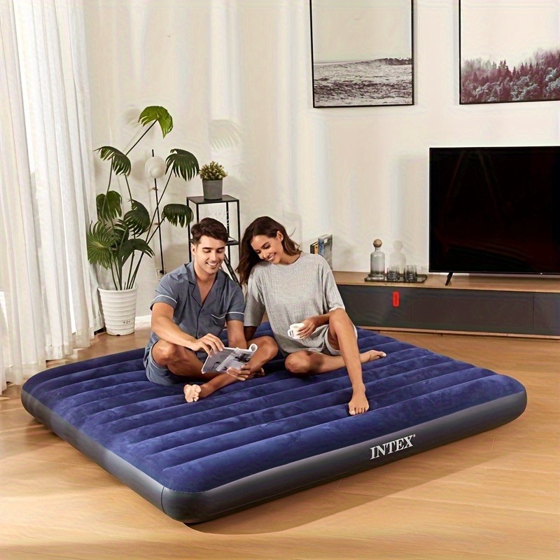 Outdoor Camping Mattress - 1pc Portable Comfortable Inflatable Mattress, Thickened