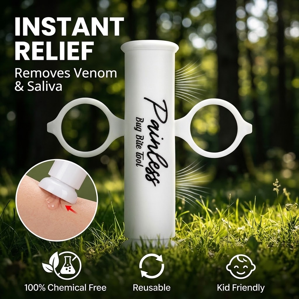 Insect Bug Bite Suction Pump V - First Aid Kit Camping review and price