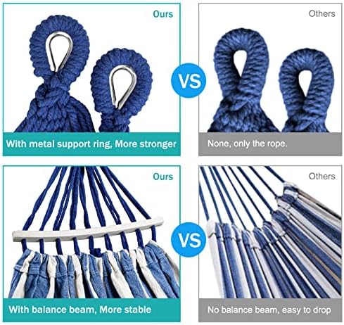 Portable Camping Hammock Blue  - Camping Hammock review and price