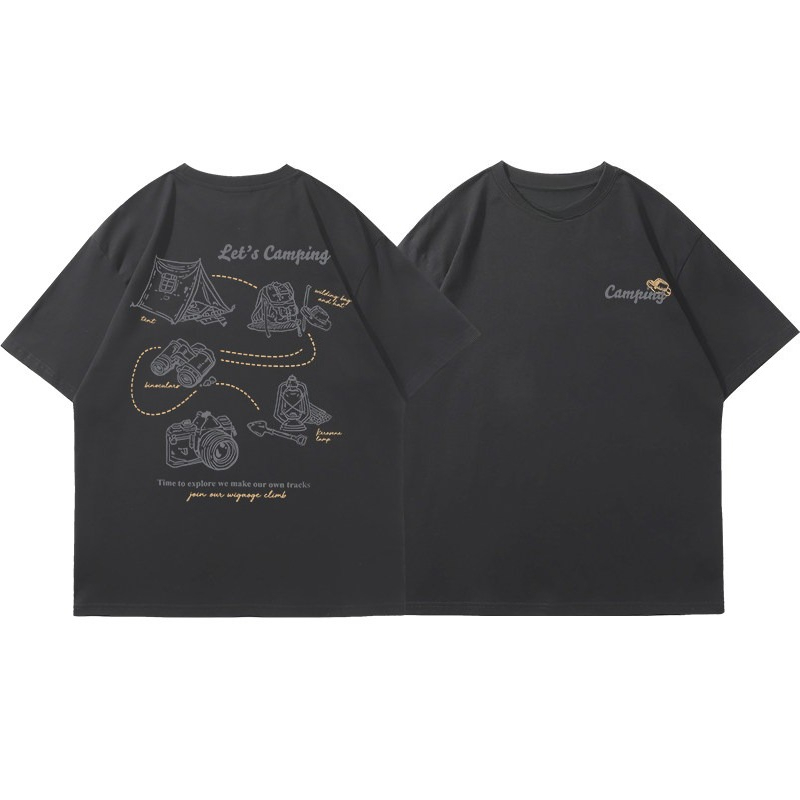 New Korea Men Short Sleeve Mou - Outdoor Camping Korea review and price