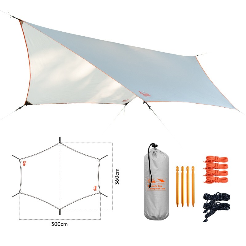 Outdoor camping sunshade canop - Camping Hammock review and price
