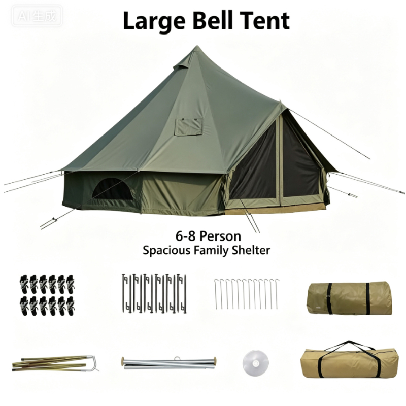 Oxford Cloth Pyramid Tent Wate - Outdoor Yurt Camping review and price