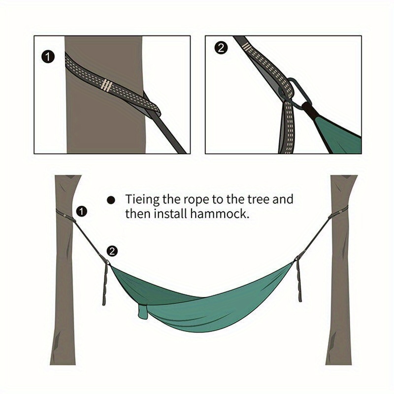 2/4 piece heavy duty climbing  - Camping Hammock review and price