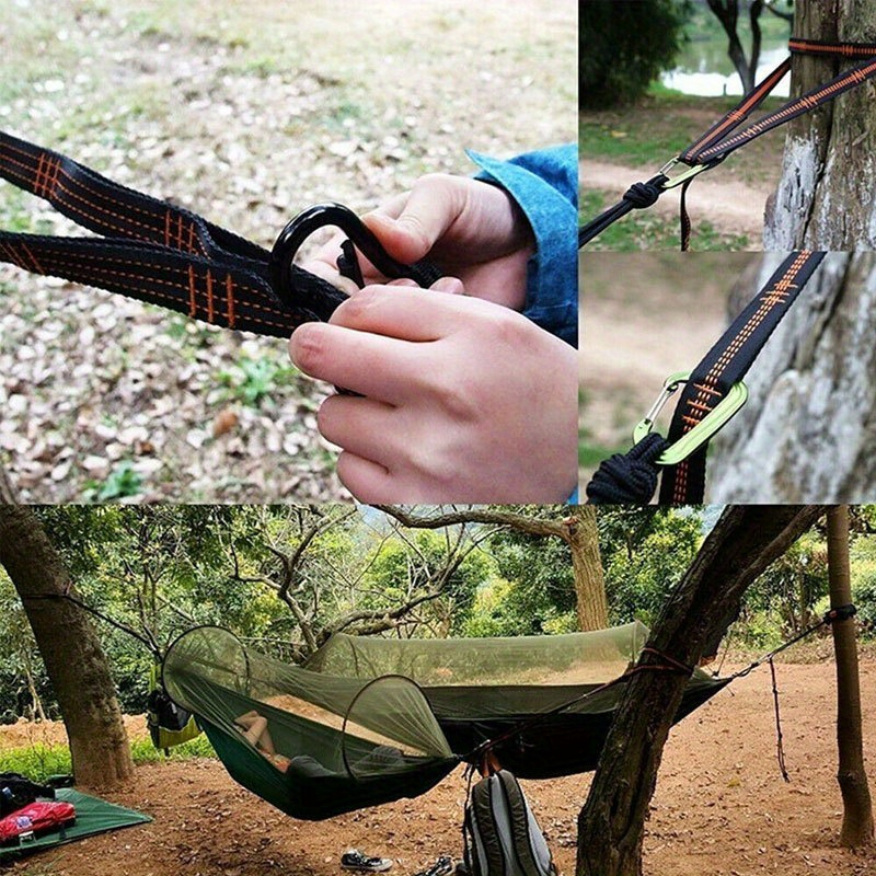 2/4 piece heavy duty climbing  - Camping Hammock review and price