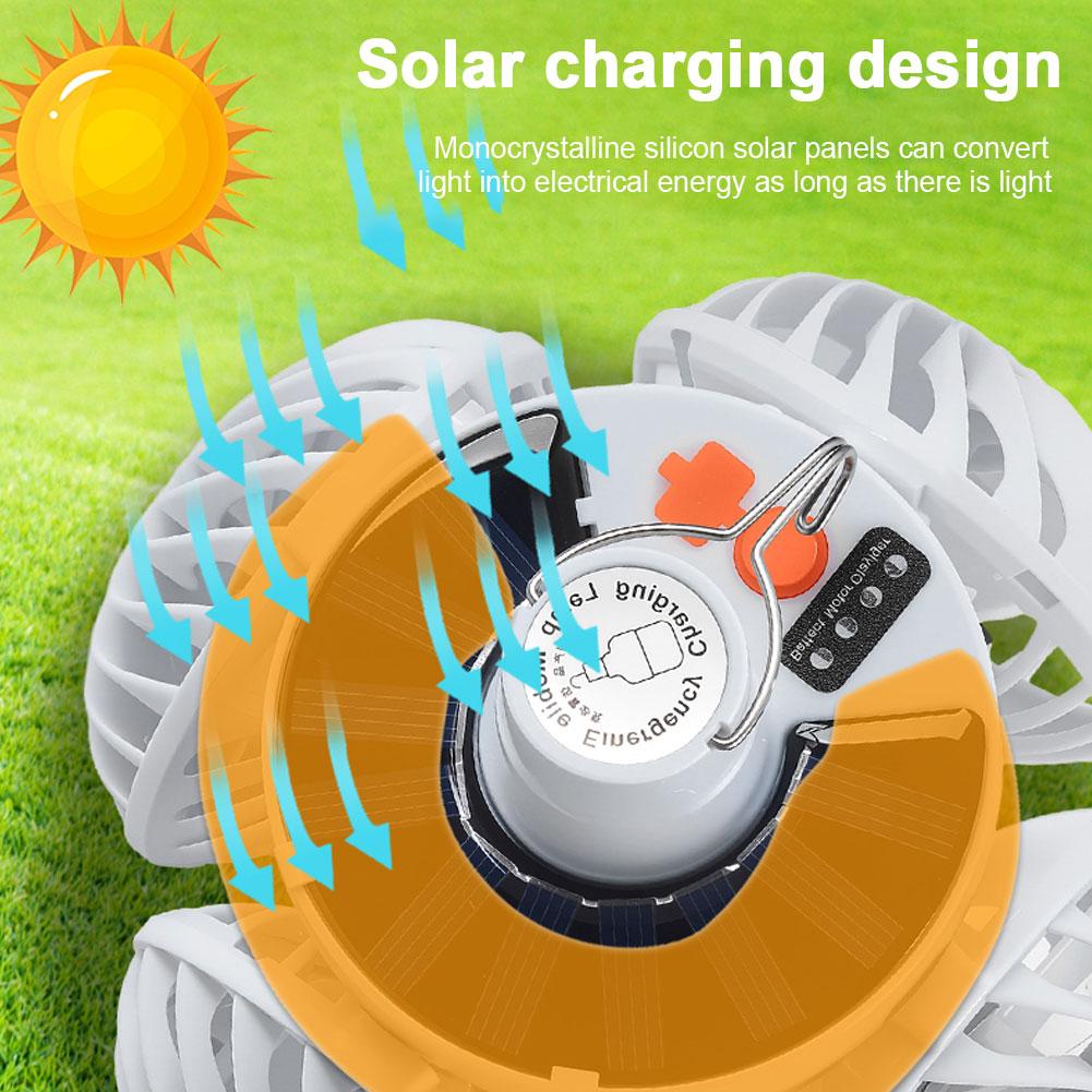 Solar 2-in-1 Powered Camping F - Outdoor Camping Ventilator review and price
