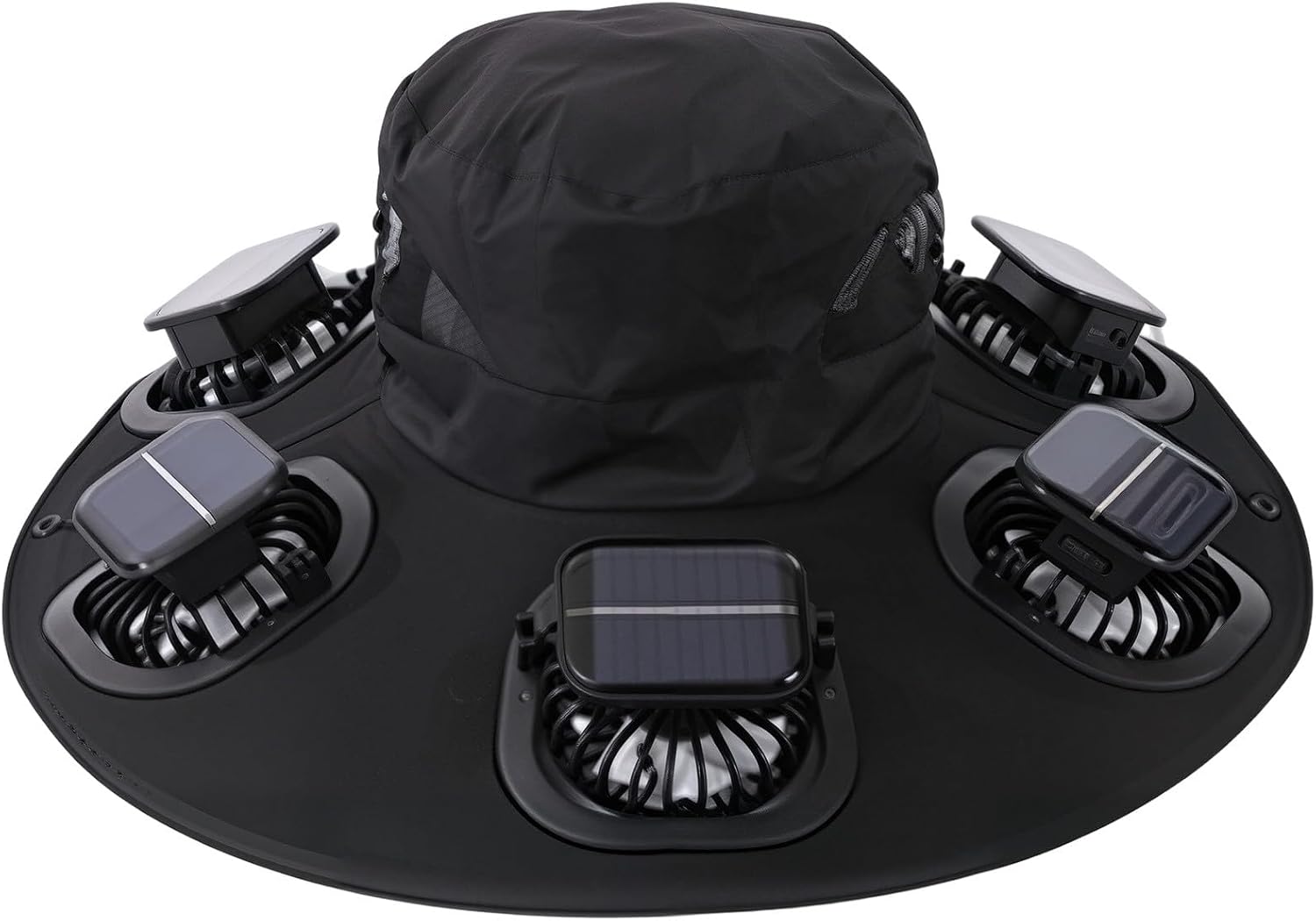Hot 6 Fans Solar Fan Hat Breat - Outdoor Camping Ventilator review and price