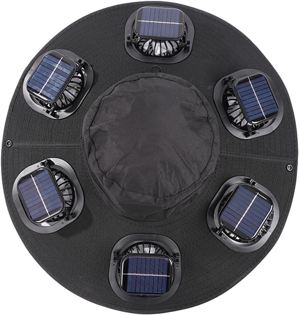 Hot 6 Fans Solar Fan Hat Breat - Outdoor Camping Ventilator review and price