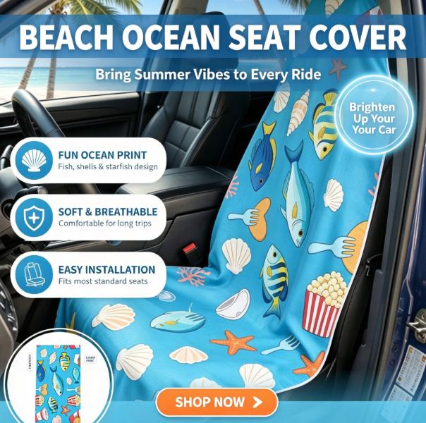 2‑in‑1 Beach Towel Car Seat Co - Outdoor Camping Mattress review and price