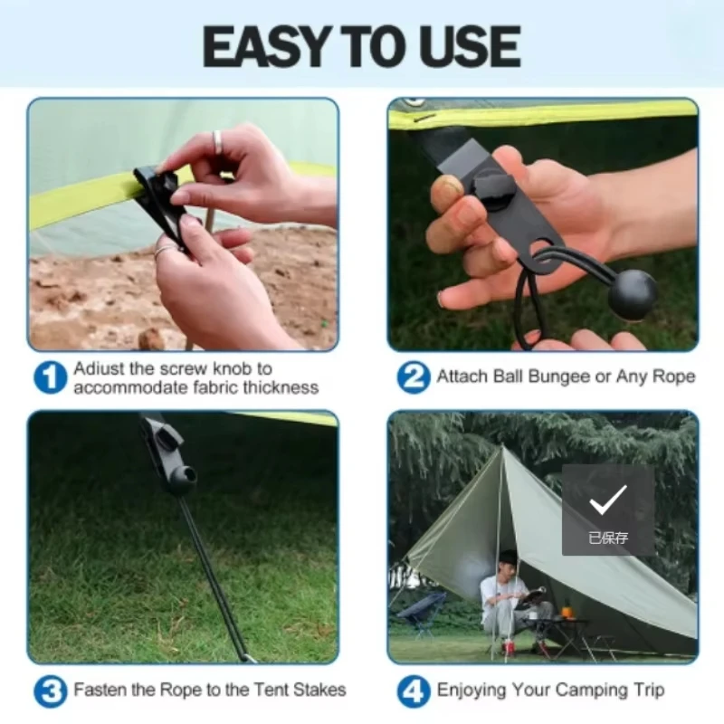  Camping Tarp Clips Outdoor C - Outdoor Camping Extension Cord review and price