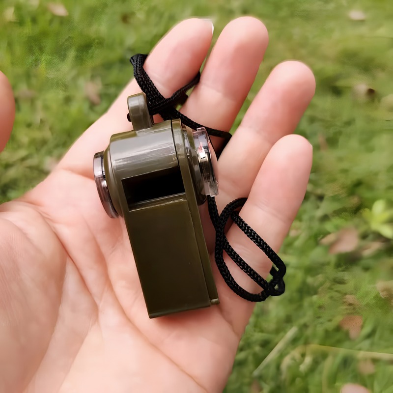 Three in One Survival Whistle  - First Aid Kit Camping review and price
