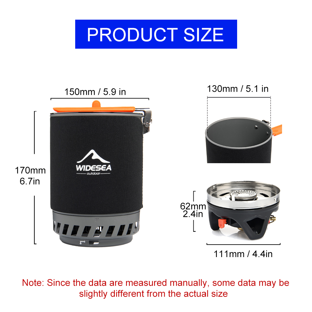 Widesea Camping Cooking System - Camp Utensil Set review and price