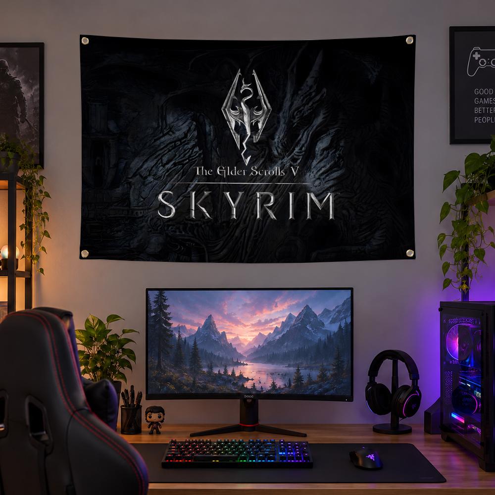 Game Skyrim RPG Flags Personal - Outdoor Camping Rpg review and price