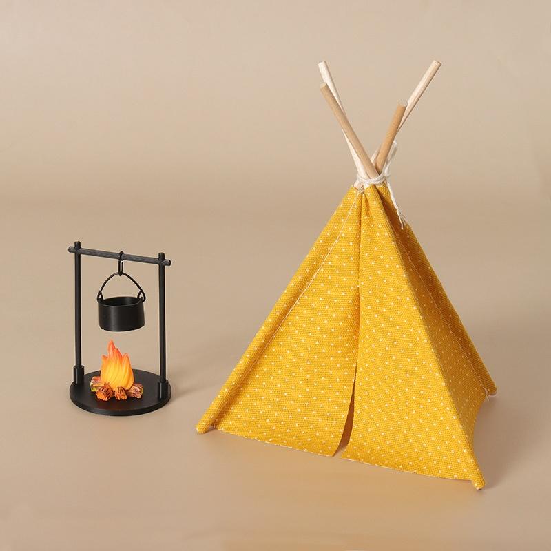 New 1:12 Scale Camping Tent Mo - Outdoor Camping Toys review and price
