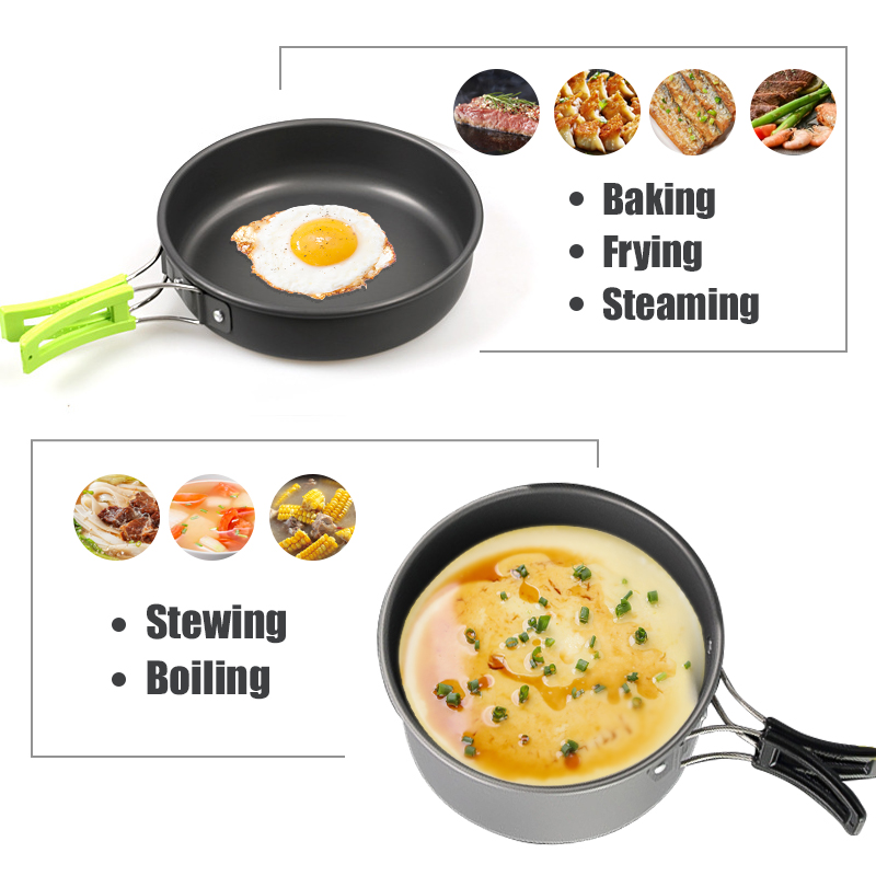 WESTTUNE Camping Cookware Kit  - Camp Utensil Set review and price