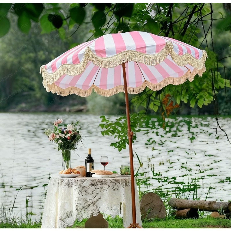 Market Umbrella with Tassel, O - Outdoor Camping Decke review and price
