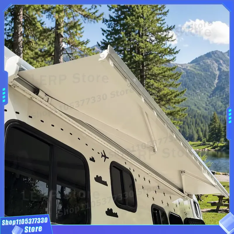 W5500 Manual Control RV Awning - Outdoor Camping Vehicle Wagon review and price