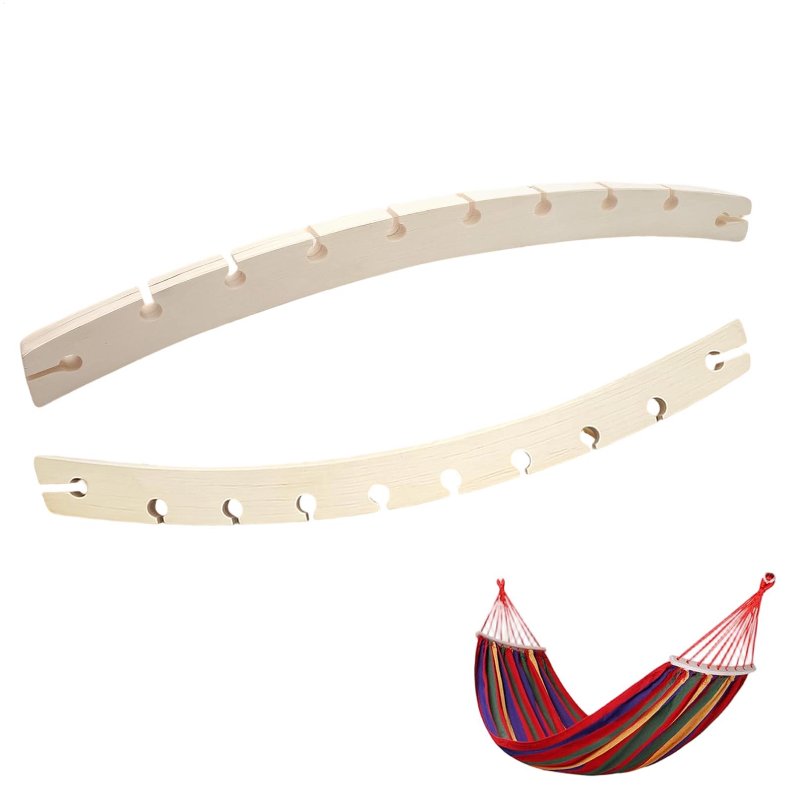2 Pieces 10-Hole Wooden Hammoc - Camping Hammock review and price