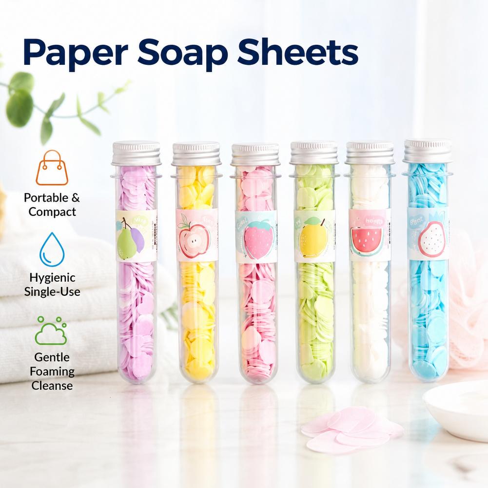 Disposable Soap Sheets Tube Pa - Travel Outdoor Camping Youtube review and price