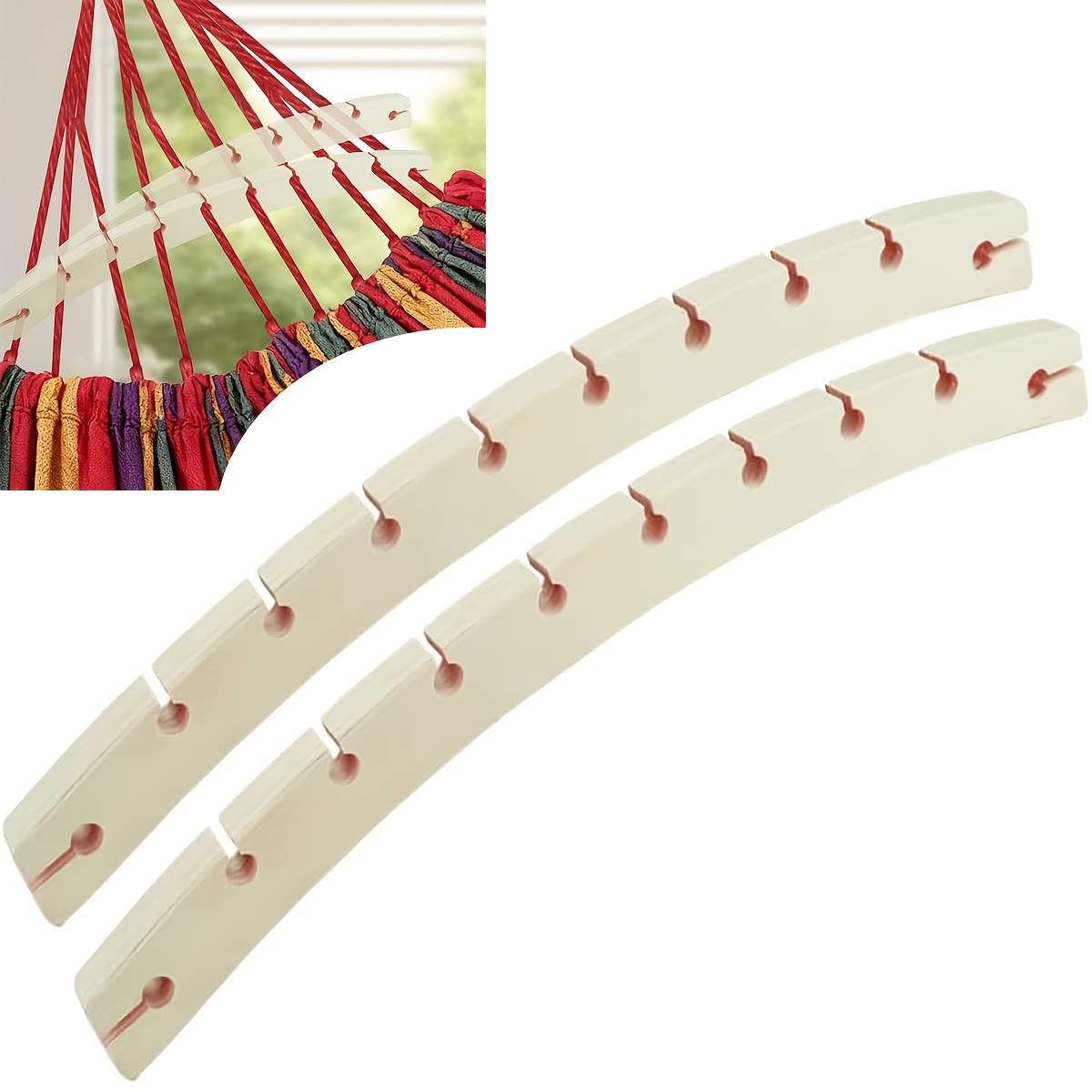 2Pcs Detachable Wooden Hammock - Camping Hammock review and price