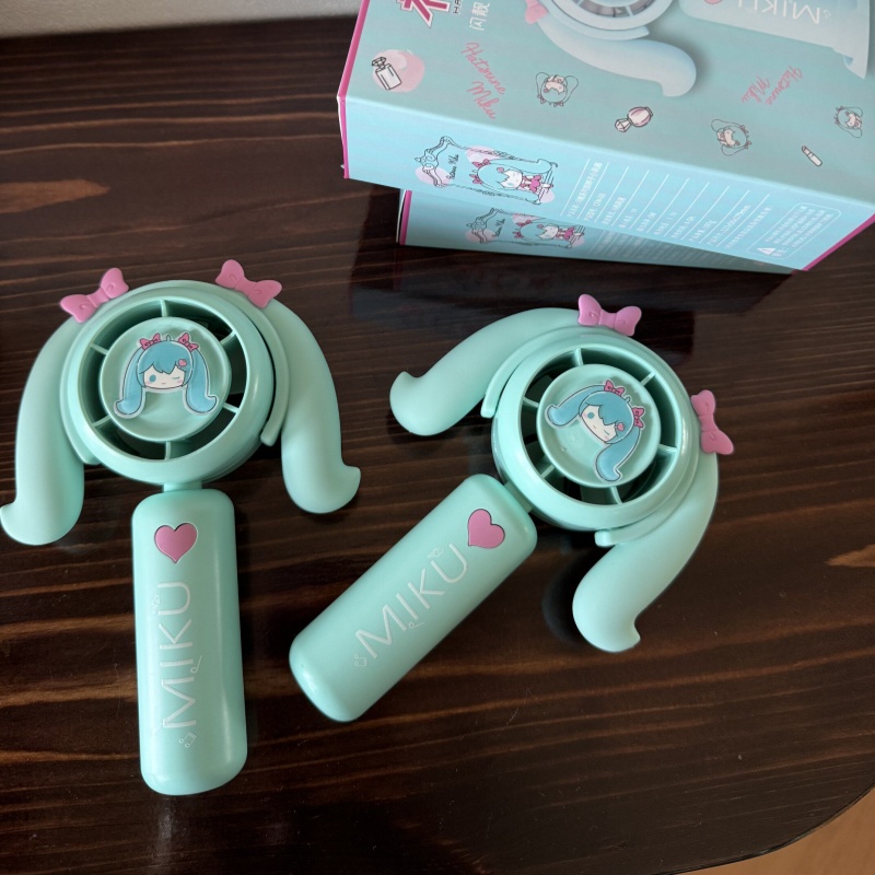 Hatsune Miku Mini Handheld Fan - Outdoor Camping Toys review and price