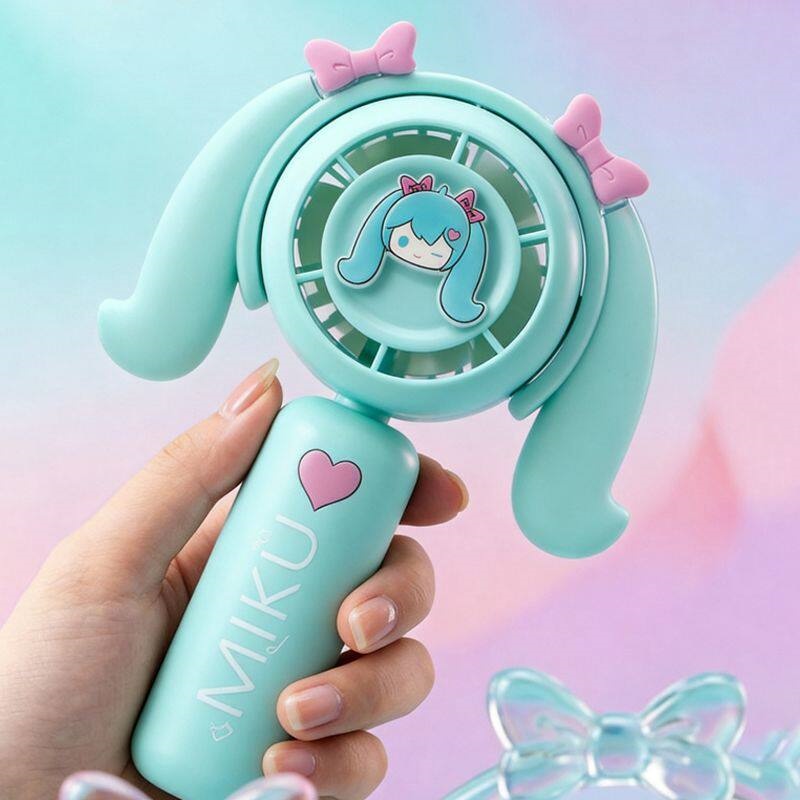 Hatsune Miku Mini Handheld Fan - Outdoor Camping Toys review and price