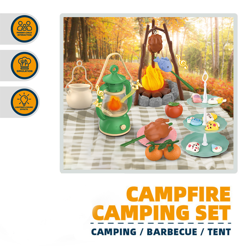 Kids Camping Set Campfire Pret - Outdoor Camping Toys review and price