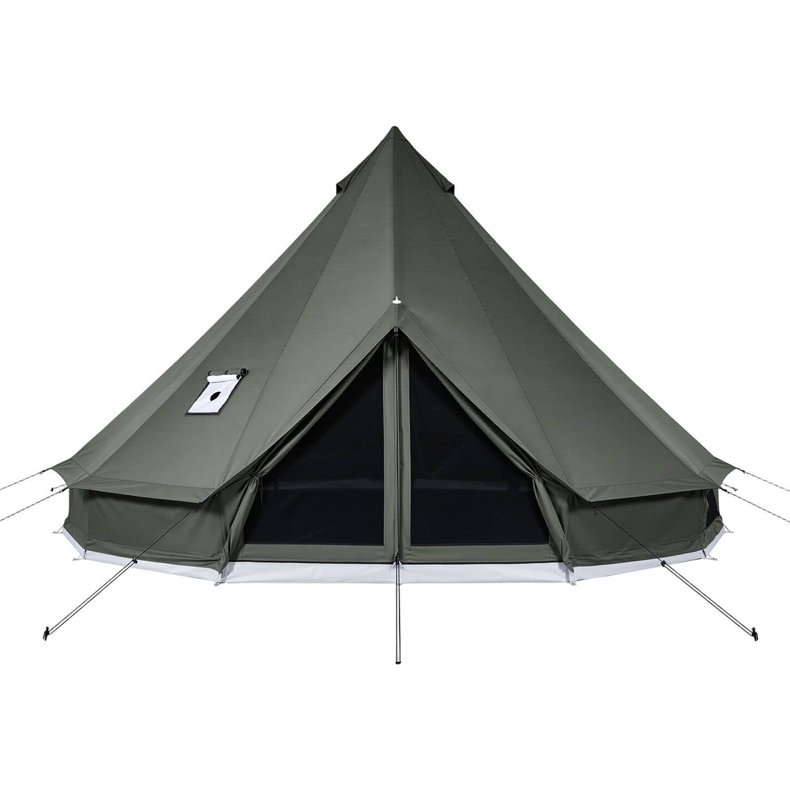 Canvas Bell Tent, 4 Seasons 16 - Outdoor Yurt Camping review and price