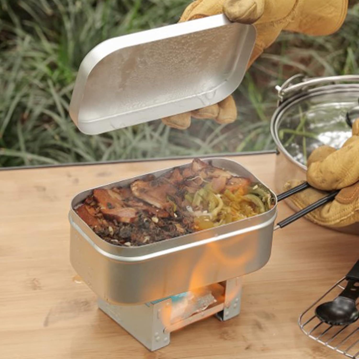 Foldable Bento Box Handle, Lun - Camp Utensil Set review and price