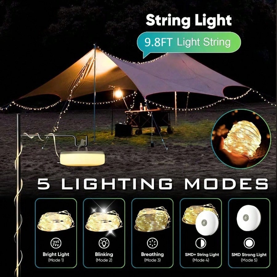 Vivid 9.8FT Retractable Fairy  - Camping Hammock review and price