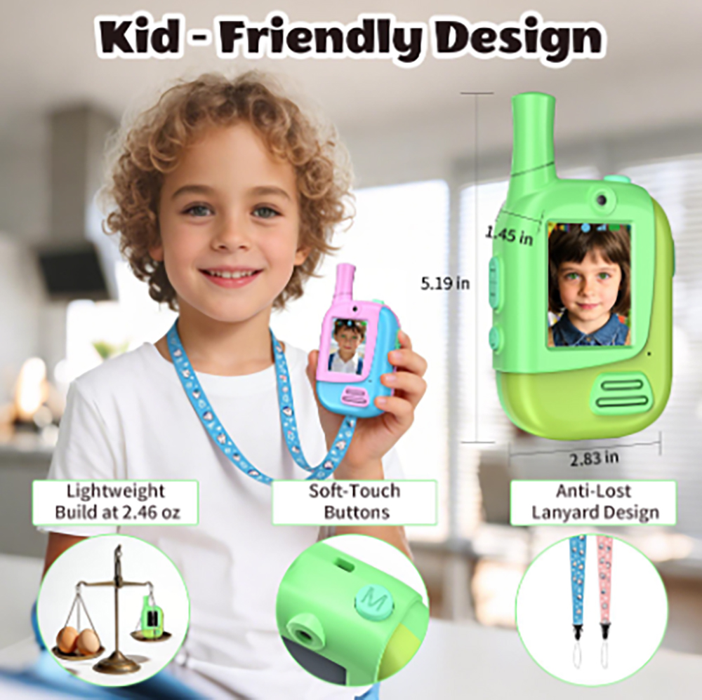 2 Pack Rechargeable Kids Video - Outdoor Camping Toys review and price