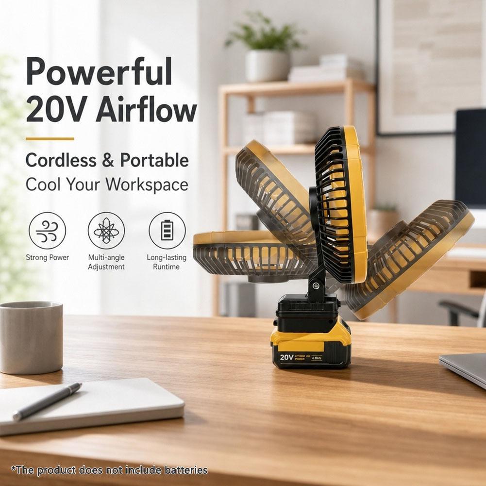 DC Fan With USB Charging Campi - Outdoor Camping Ventilator review and price