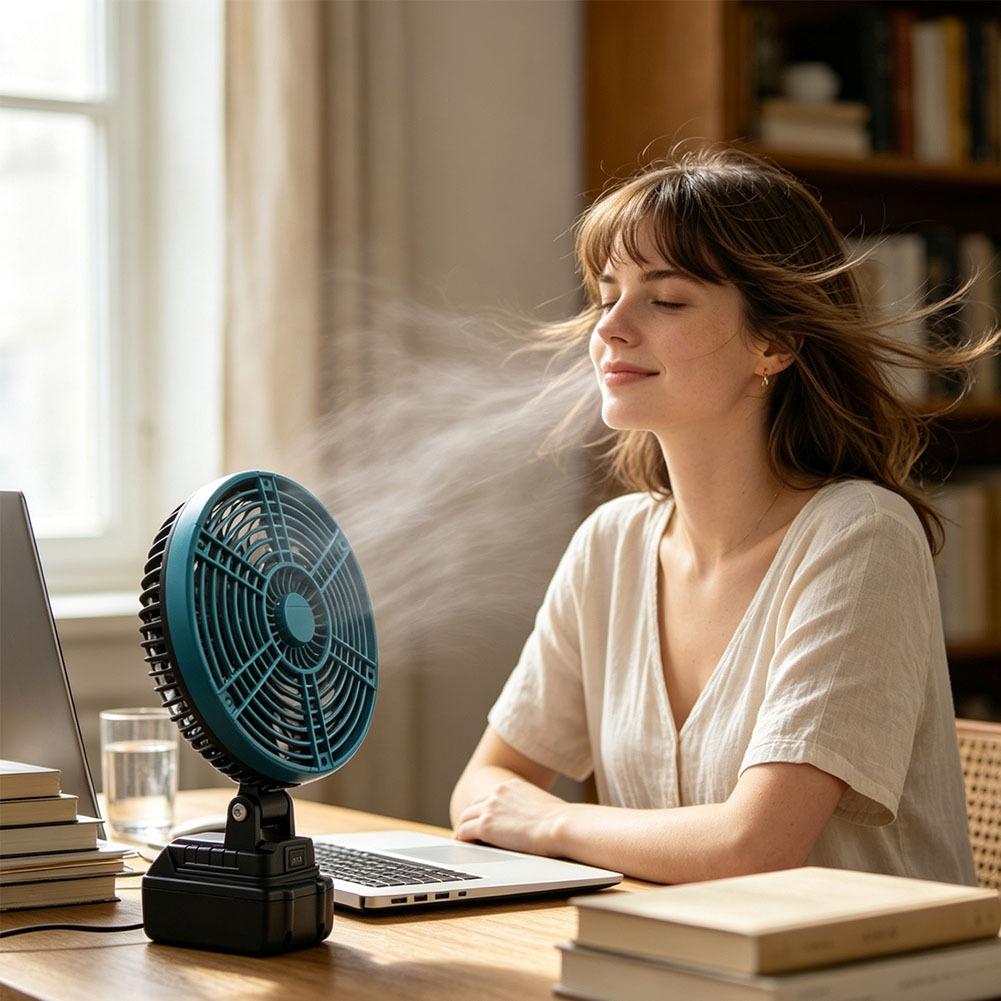 DC Fan With USB Charging Campi - Outdoor Camping Ventilator review and price