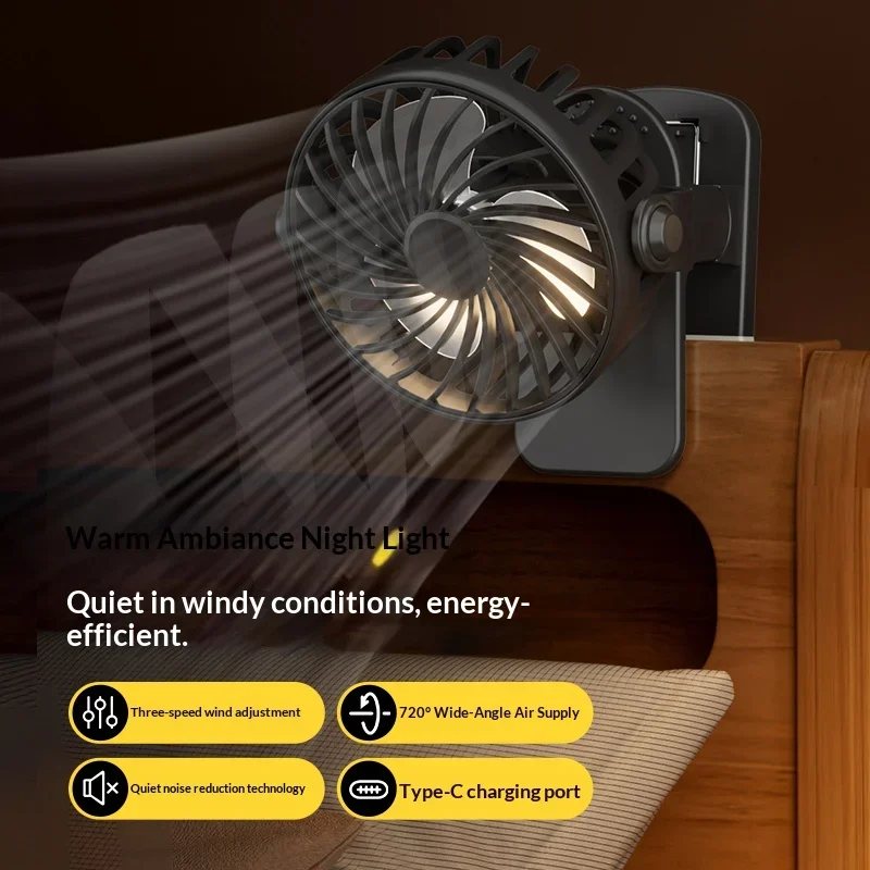 720°Rotatable Clip Fan Portabl - Outdoor Camping Ventilator review and price